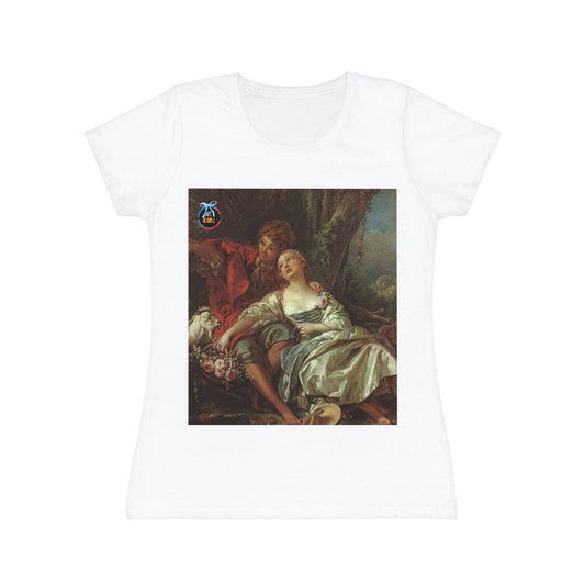 Women's iconic artists T-Shirt Coquette Moda Coquette Camiseta mujer Coquette Ropa Arte Regalo Mujer Arte Coquette Pintura François Boucher