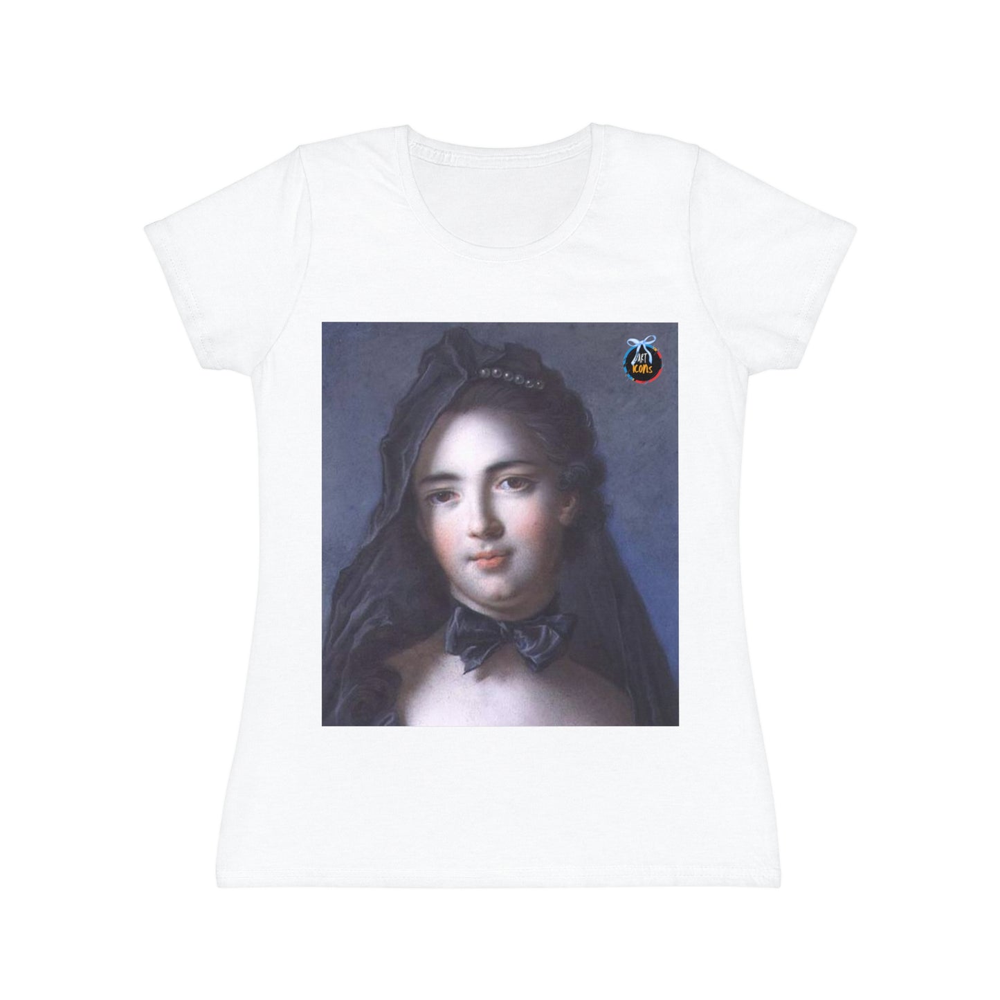 Women's iconic artists T-Shirt Coquette Moda Coquette Camiseta mujer Coquette Ropa Arte Regalo Mujer Arte Coquette Pintura Jean-Marc Nattier