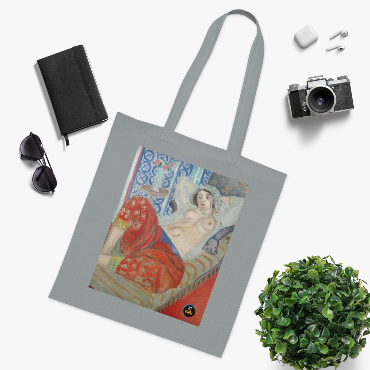 Art Icons Cotton Tote Bag