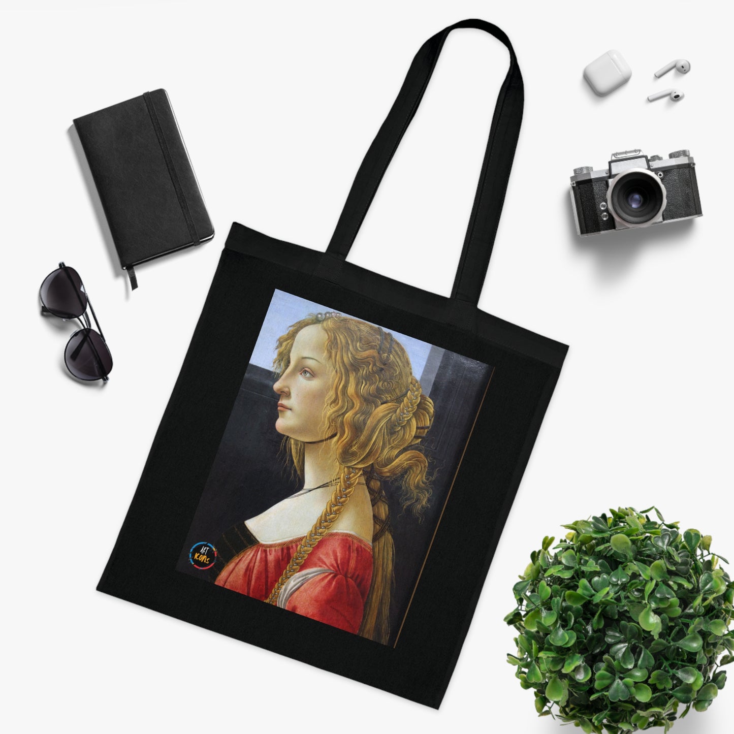 Art Icons Cotton Tote Bag