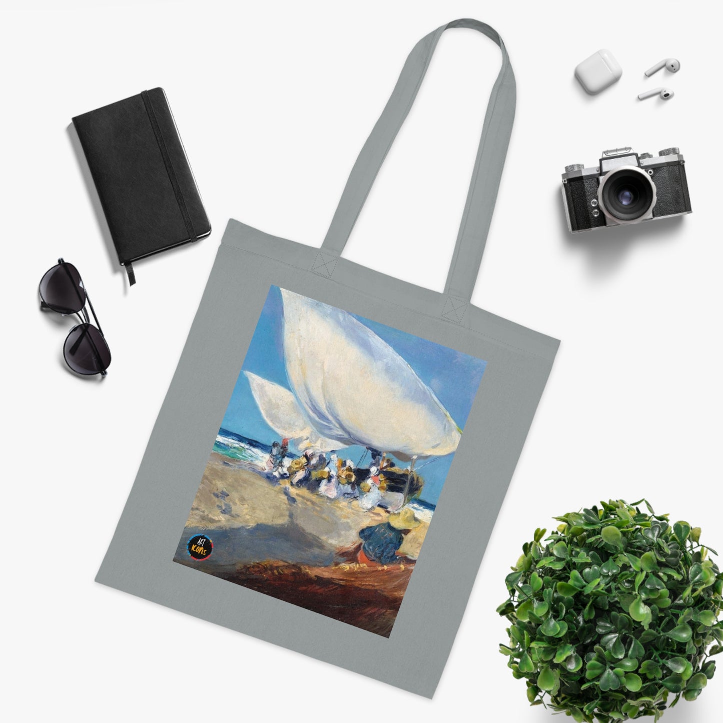 Art Icons Cotton Tote Bag