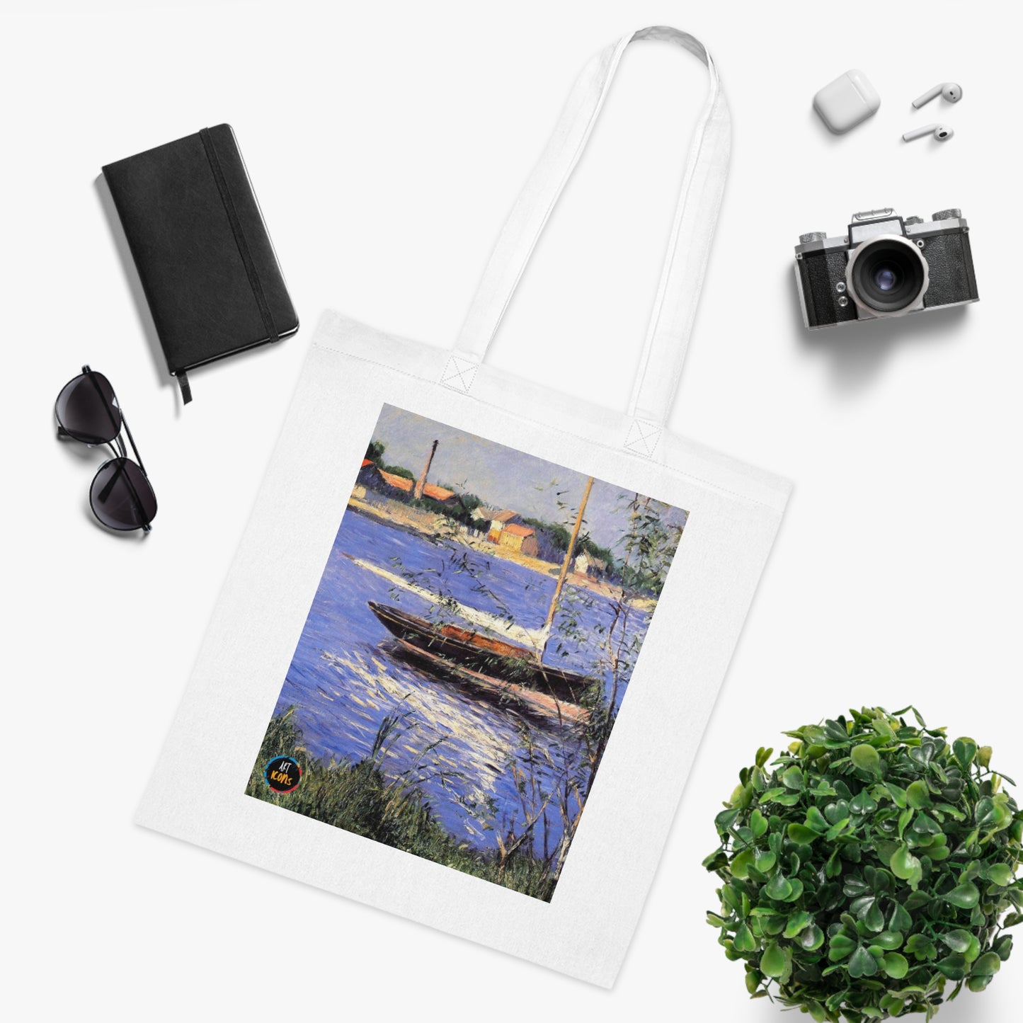 Art Icons Cotton Tote Bag