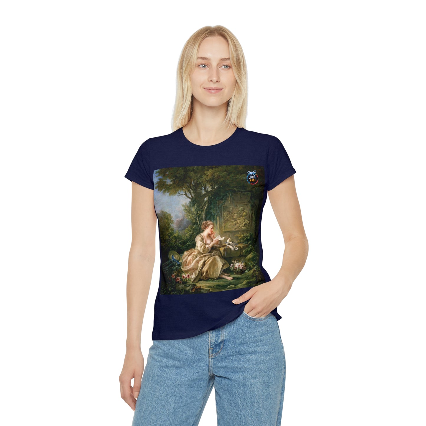 Women's iconic artists T-Shirt Coquette Moda Coquette Camiseta mujer Coquette Ropa Arte Regalo Mujer Arte Coquette Pintura François Boucher