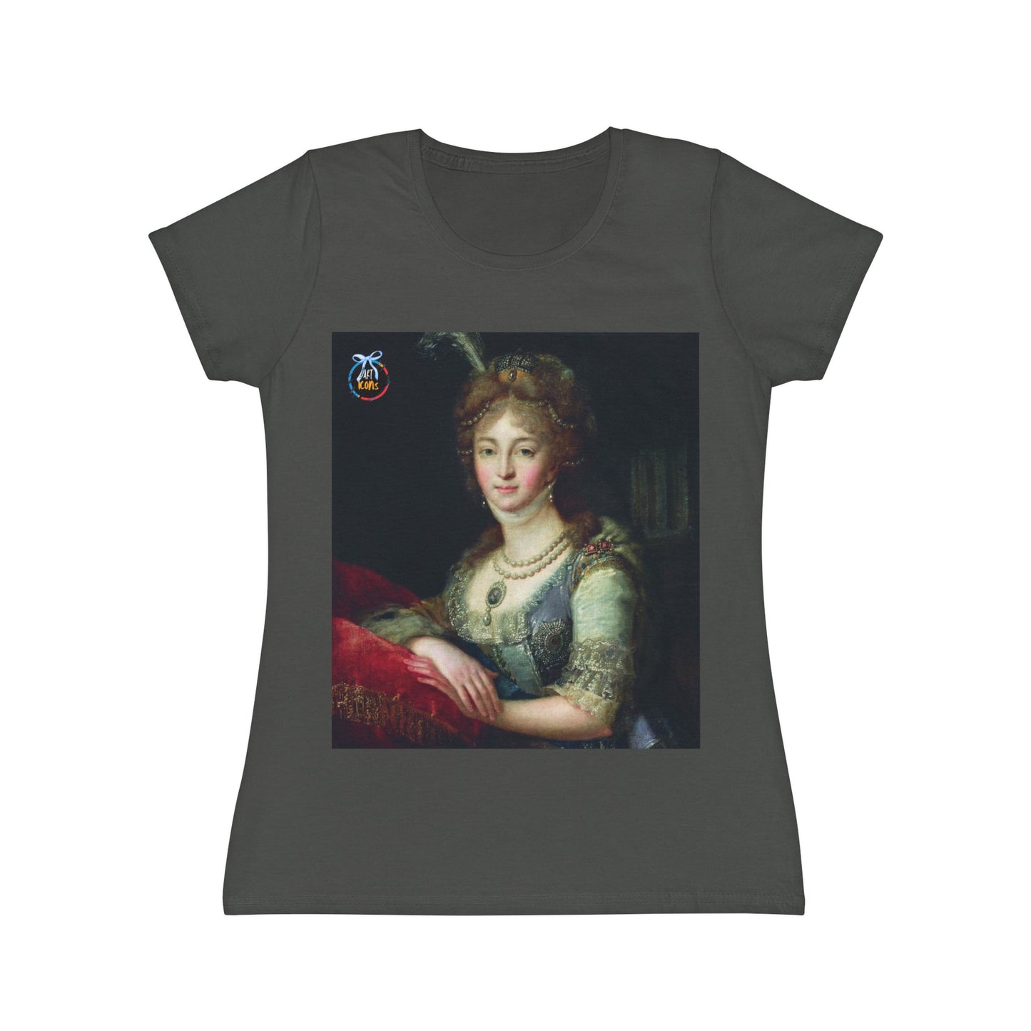 Women's iconic artists T-Shirt Coquette Moda Coquette Camiseta mujer Coquette Ropa Arte Regalo Mujer Arte Coquette Pintura autor anónimo