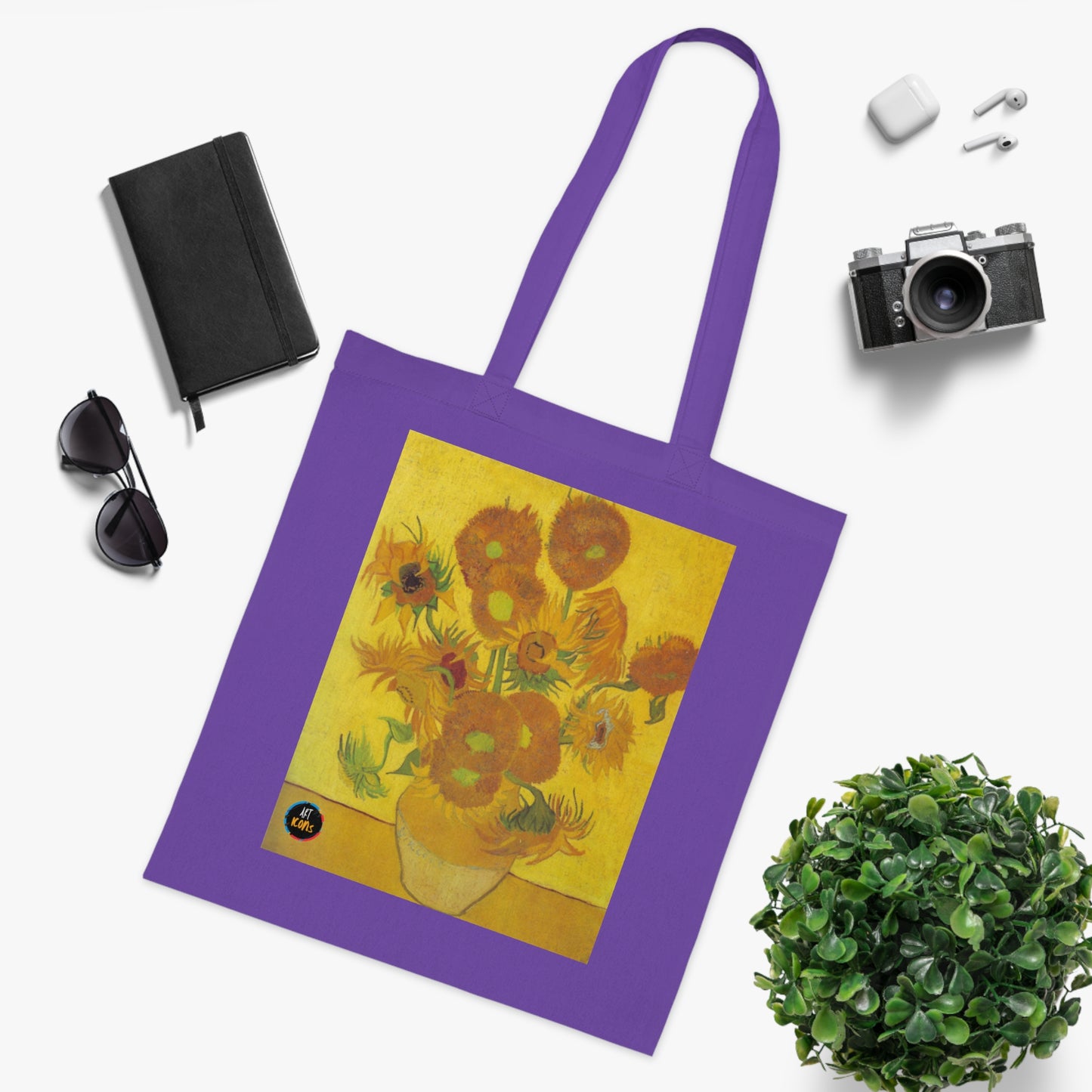 Art Icons Cotton Tote Bag