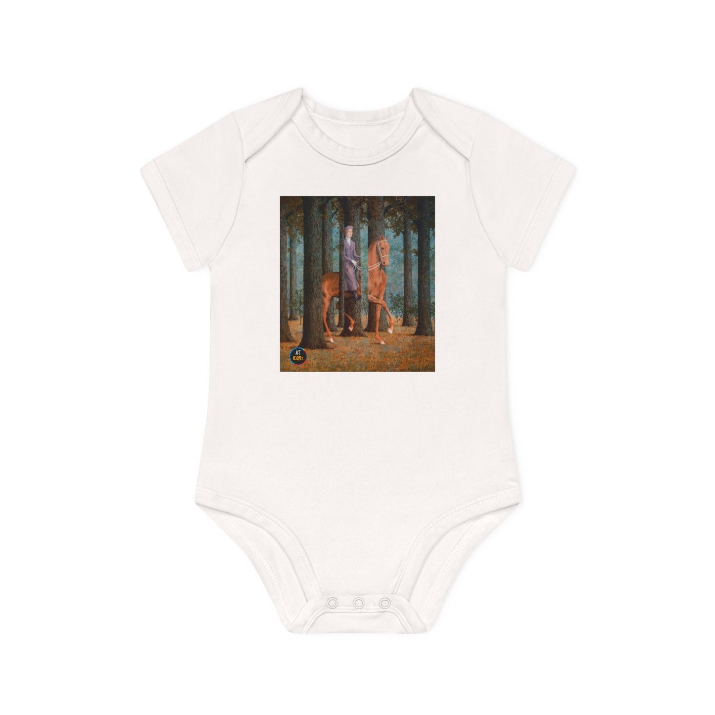 Art Icons Baby Organic Short Sleeve Bodysuit