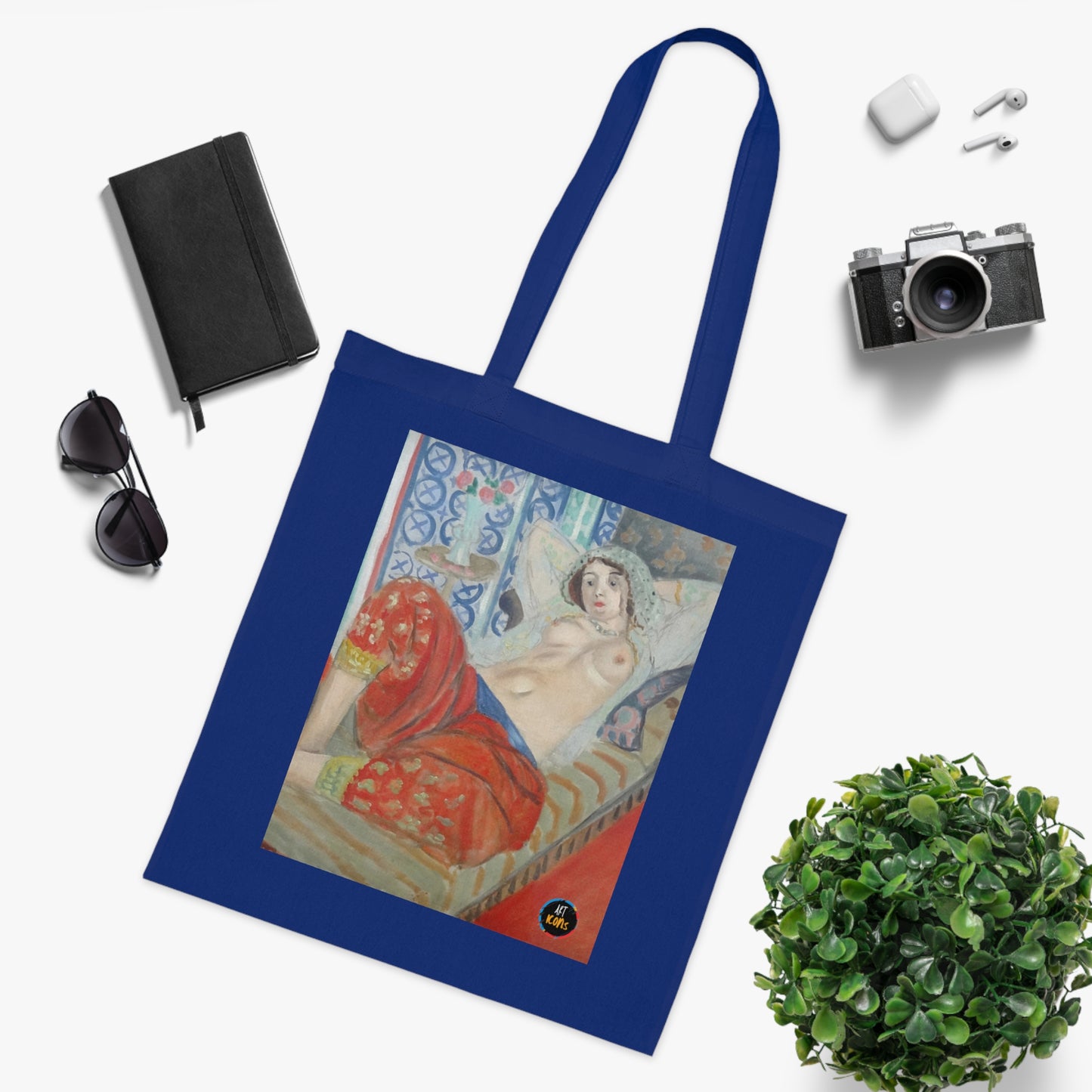 Art Icons Cotton Tote Bag