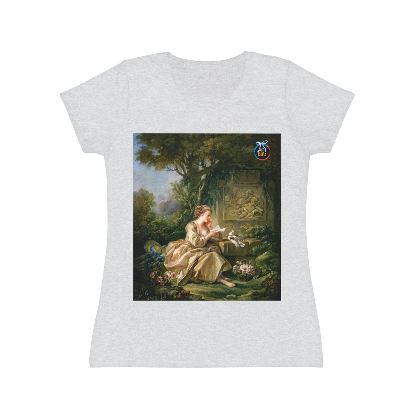 Women's iconic artists T-Shirt Coquette Moda Coquette Camiseta mujer Coquette Ropa Arte Regalo Mujer Arte Coquette Pintura François Boucher