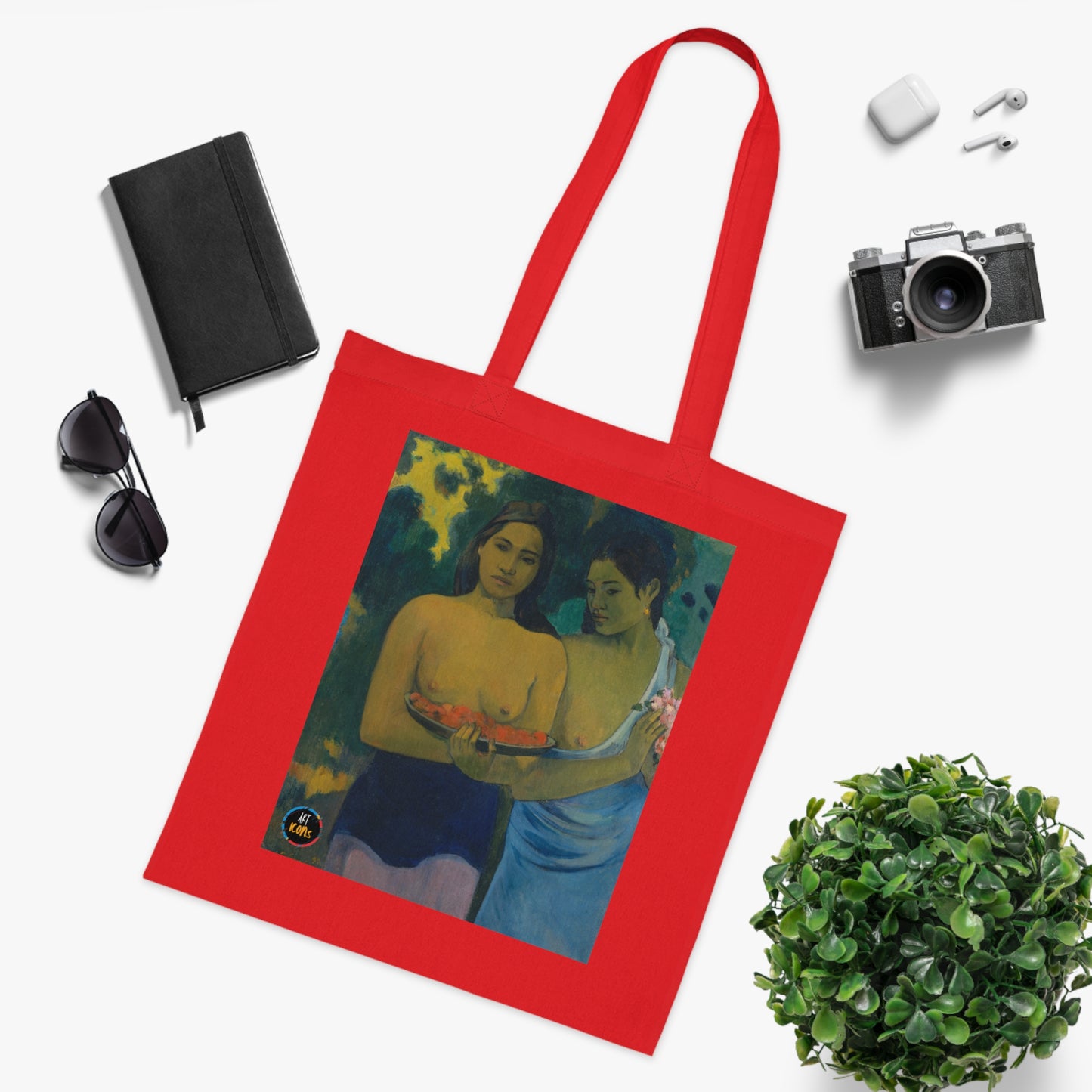 Art Icons Cotton Tote Bag