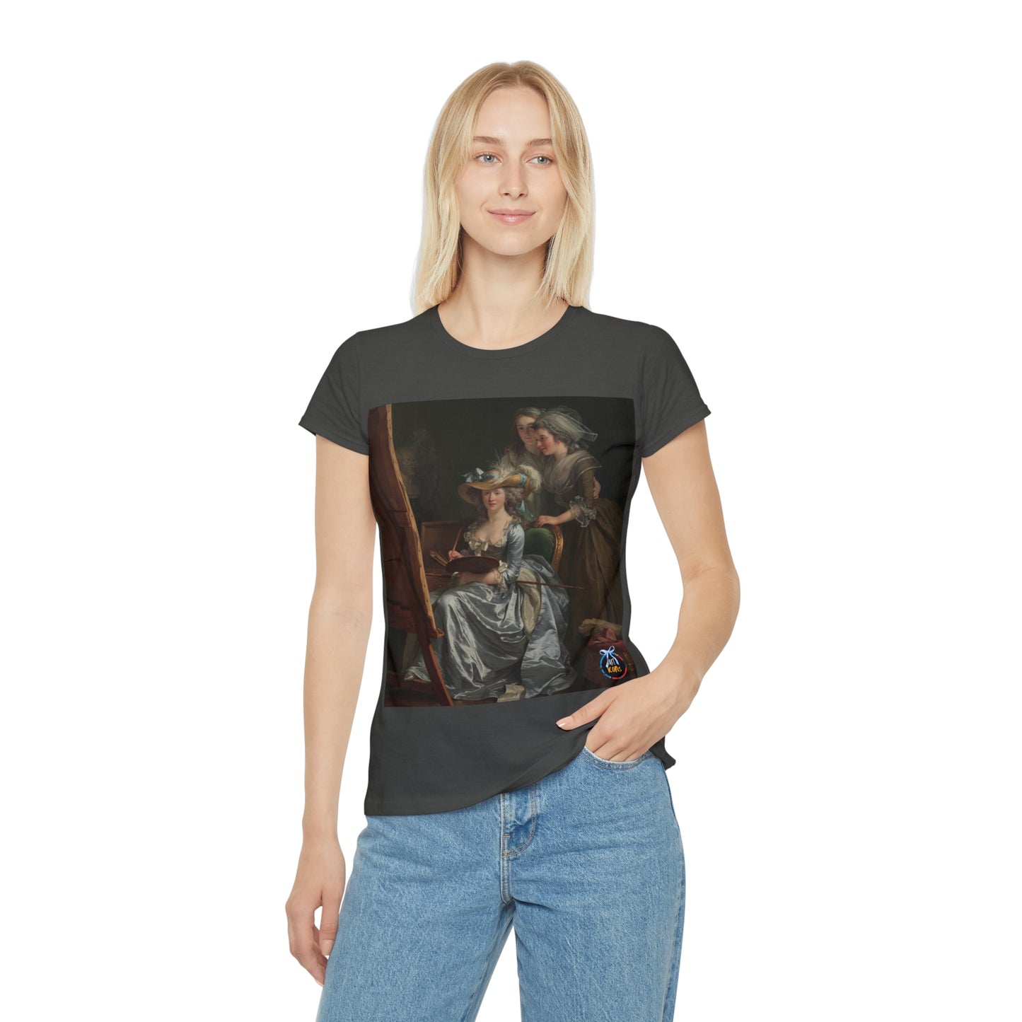 Women's iconic artists T-Shirt Coquette Moda Coquette Camiseta mujer Coquette Ropa Arte Regalo Mujer Arte Coquette Pintura A. Labille-Guiard