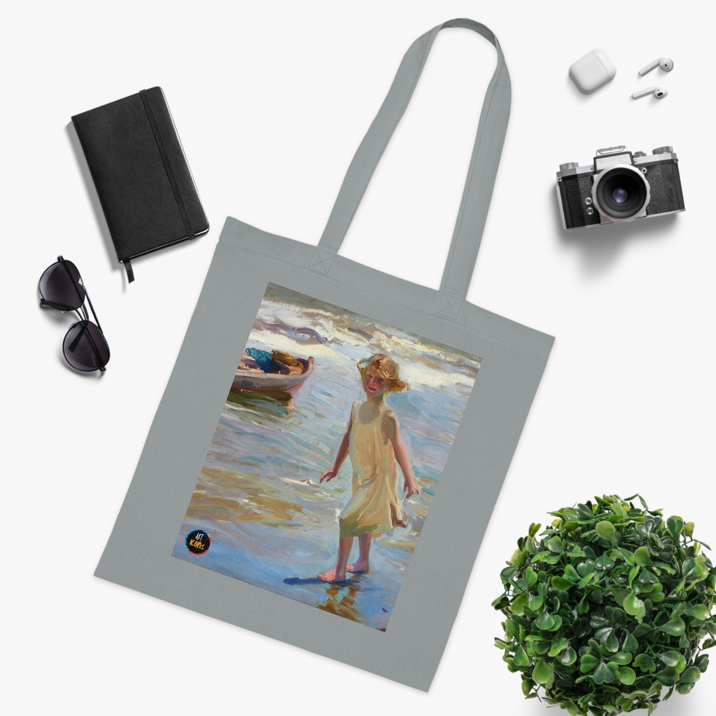 Art Icons Cotton Tote Bag