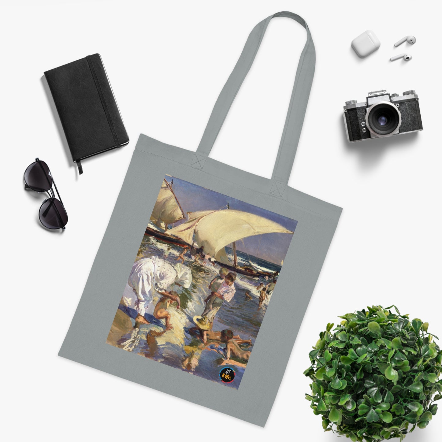 Art Icons Cotton Tote Bag