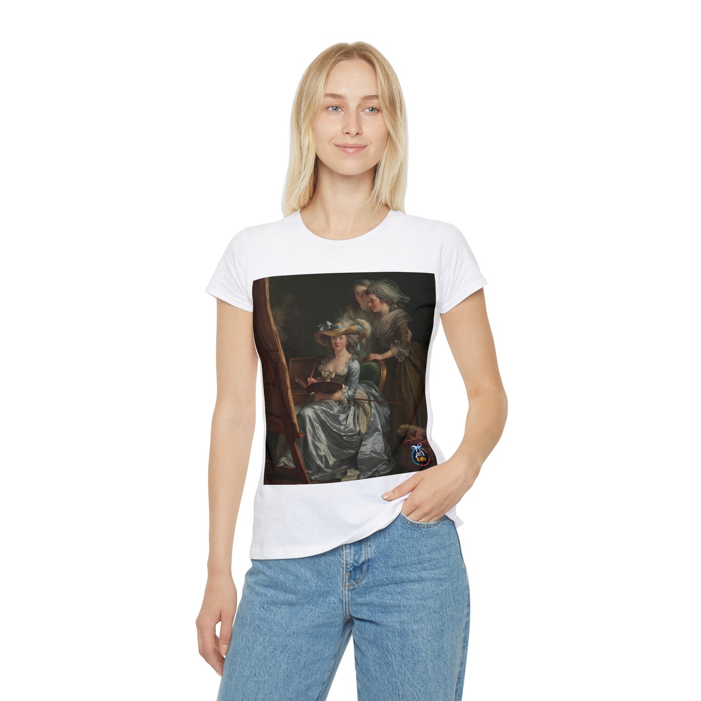 Women's iconic artists T-Shirt Coquette Moda Coquette Camiseta mujer Coquette Ropa Arte Regalo Mujer Arte Coquette Pintura A. Labille-Guiard