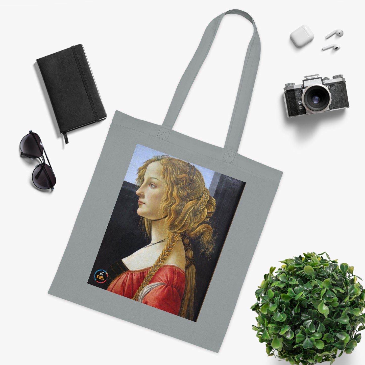 Art Icons Cotton Tote Bag