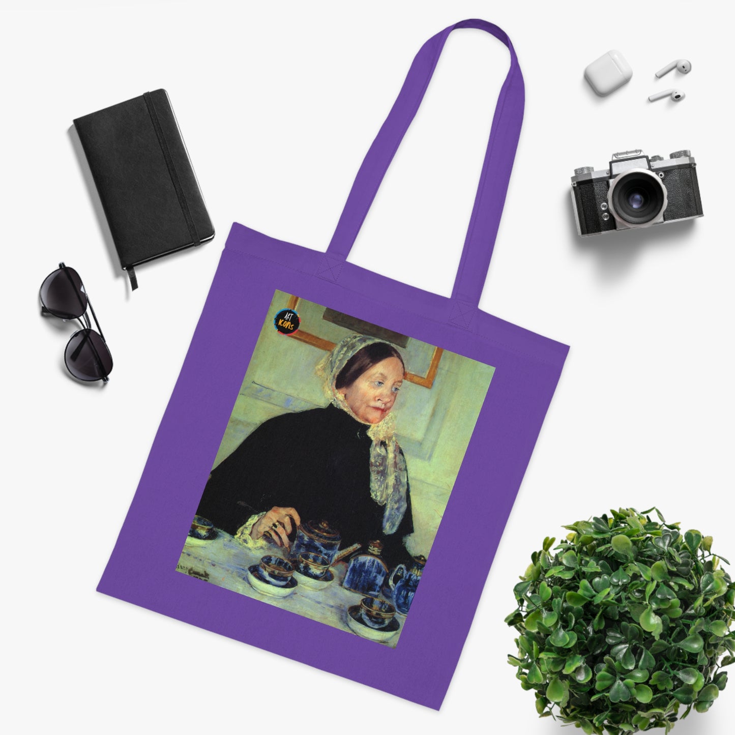 Art Icons Cotton Tote Bag