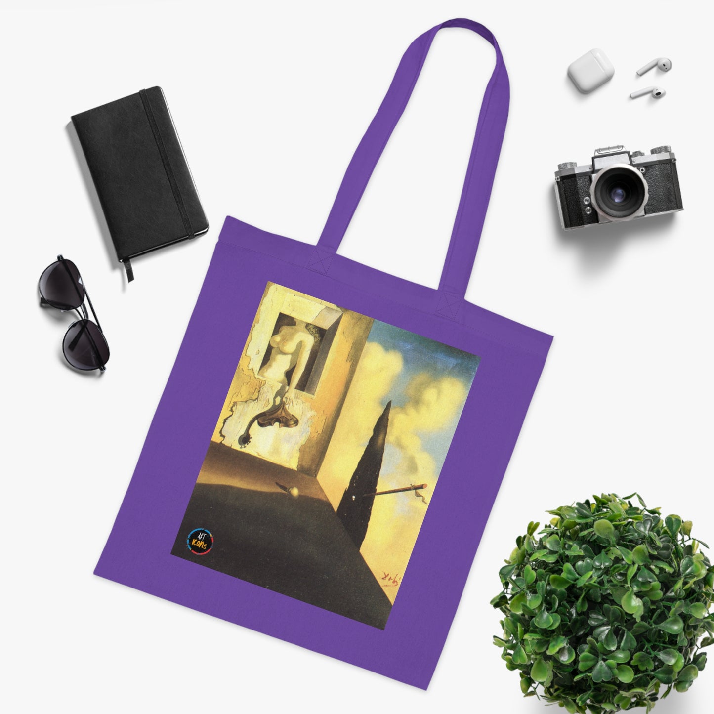 Art Icons Cotton Tote Bag