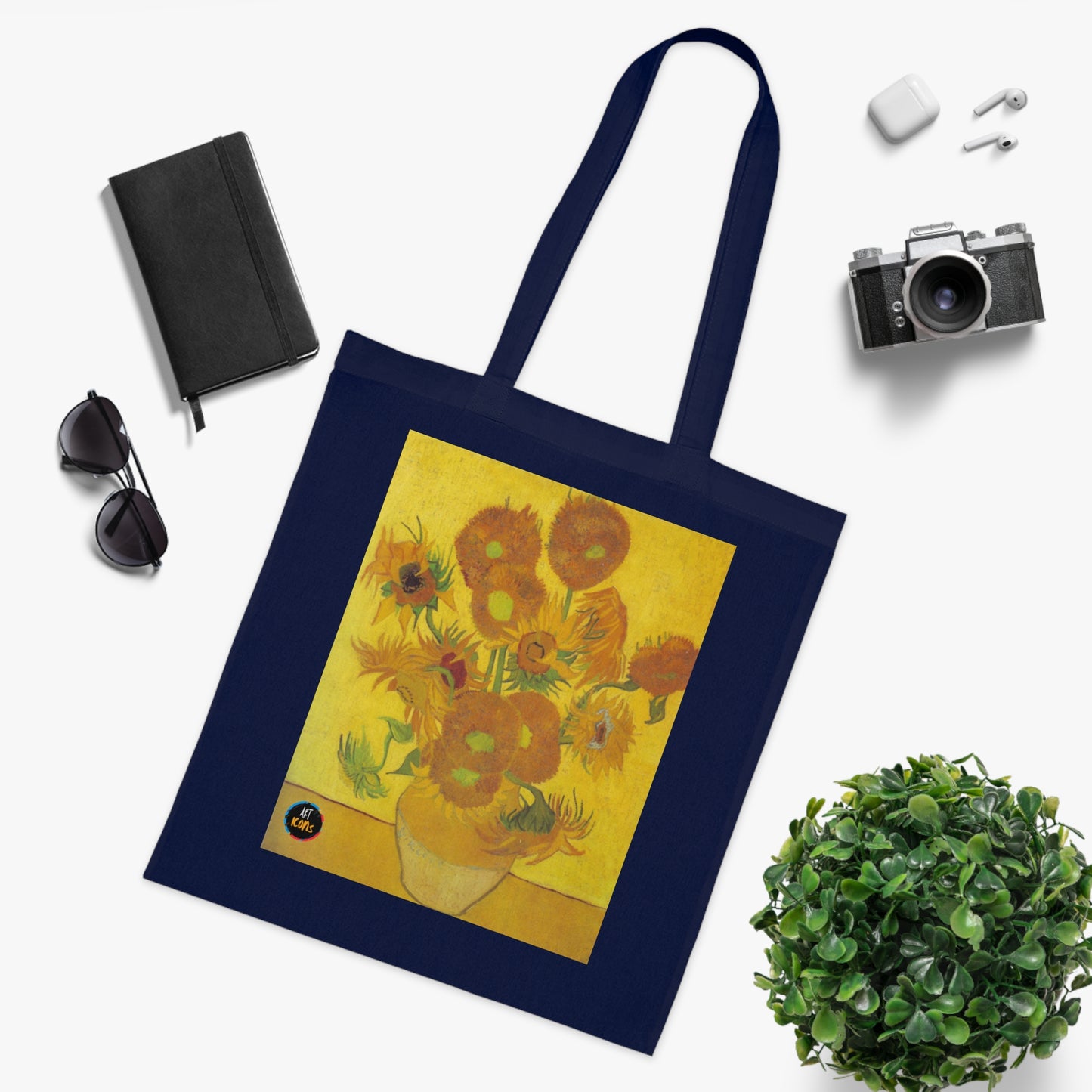 Art Icons Cotton Tote Bag