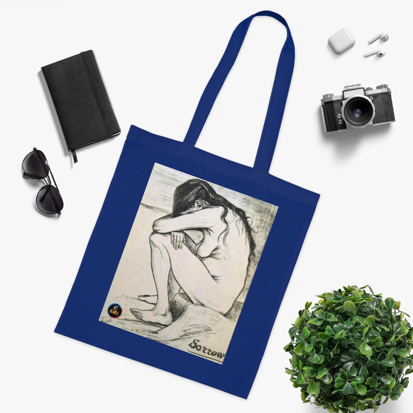 Art Icons Cotton Tote Bag