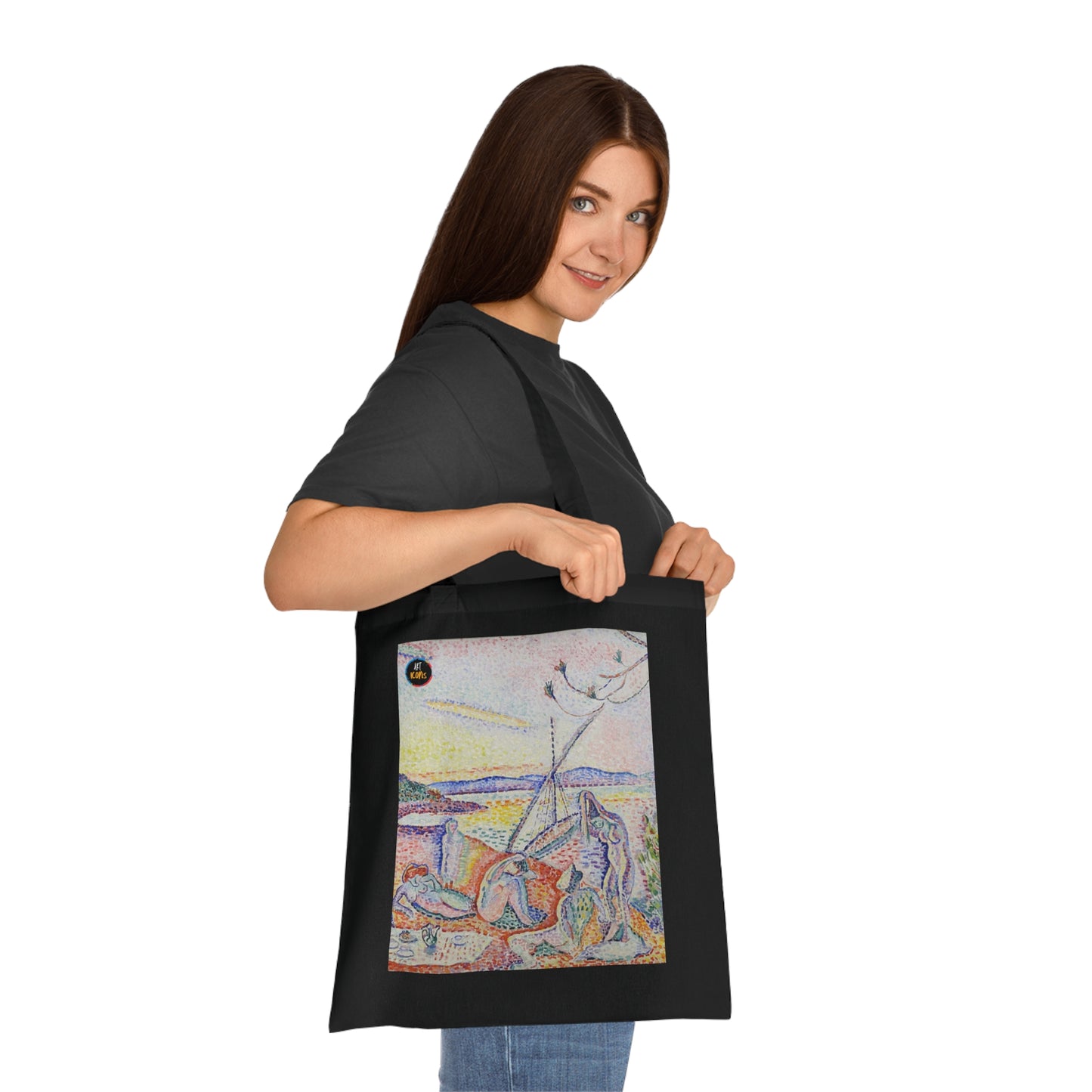 Art Icons Cotton Tote Bag