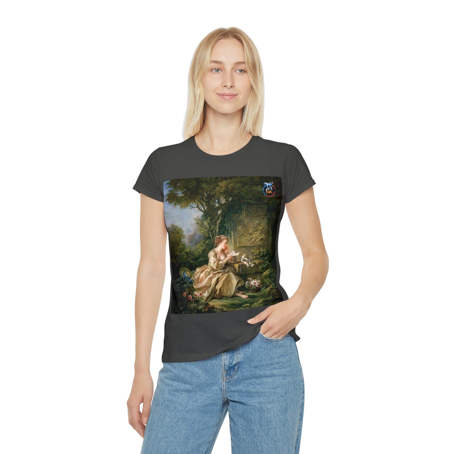 Women's iconic artists T-Shirt Coquette Moda Coquette Camiseta mujer Coquette Ropa Arte Regalo Mujer Arte Coquette Pintura François Boucher