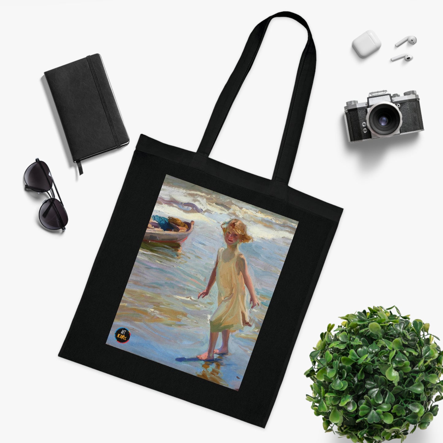 Art Icons Cotton Tote Bag