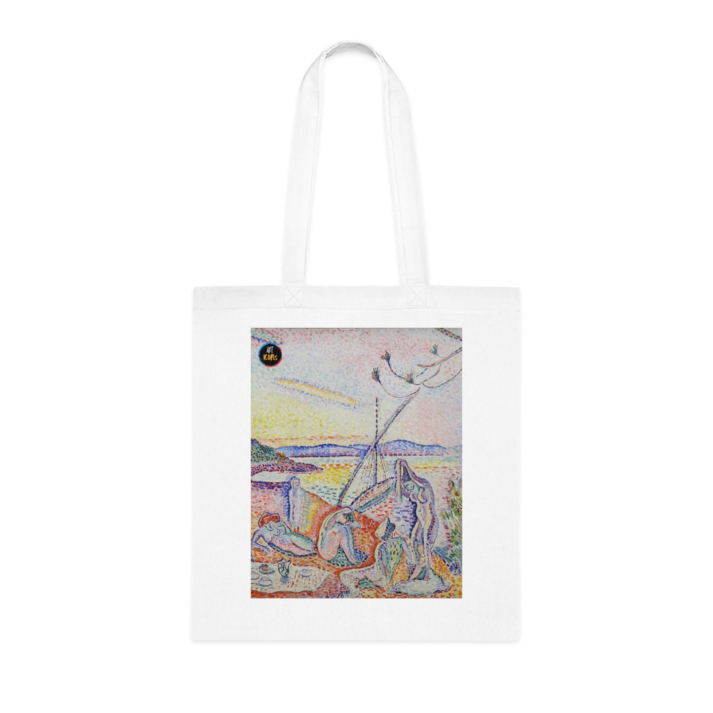 Art Icons Cotton Tote Bag