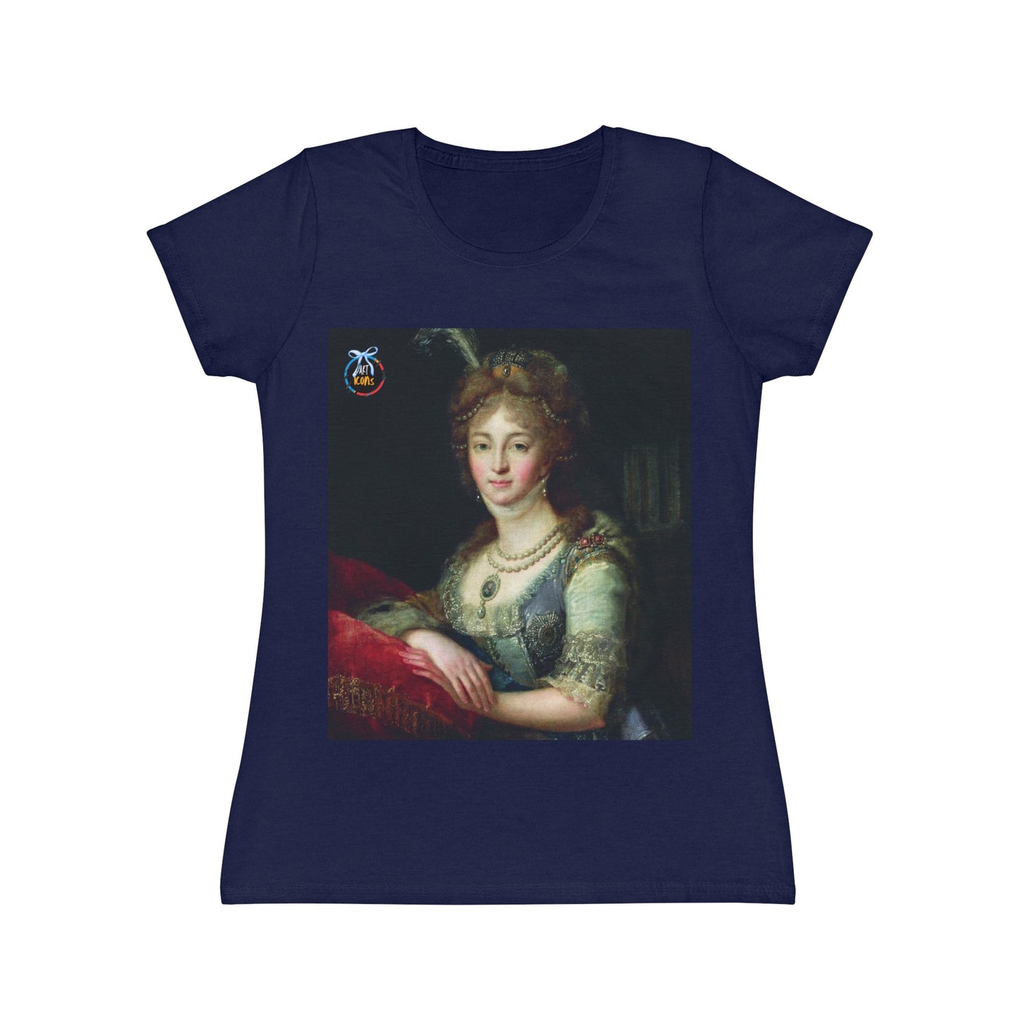 Women's iconic artists T-Shirt Coquette Moda Coquette Camiseta mujer Coquette Ropa Arte Regalo Mujer Arte Coquette Pintura autor anónimo