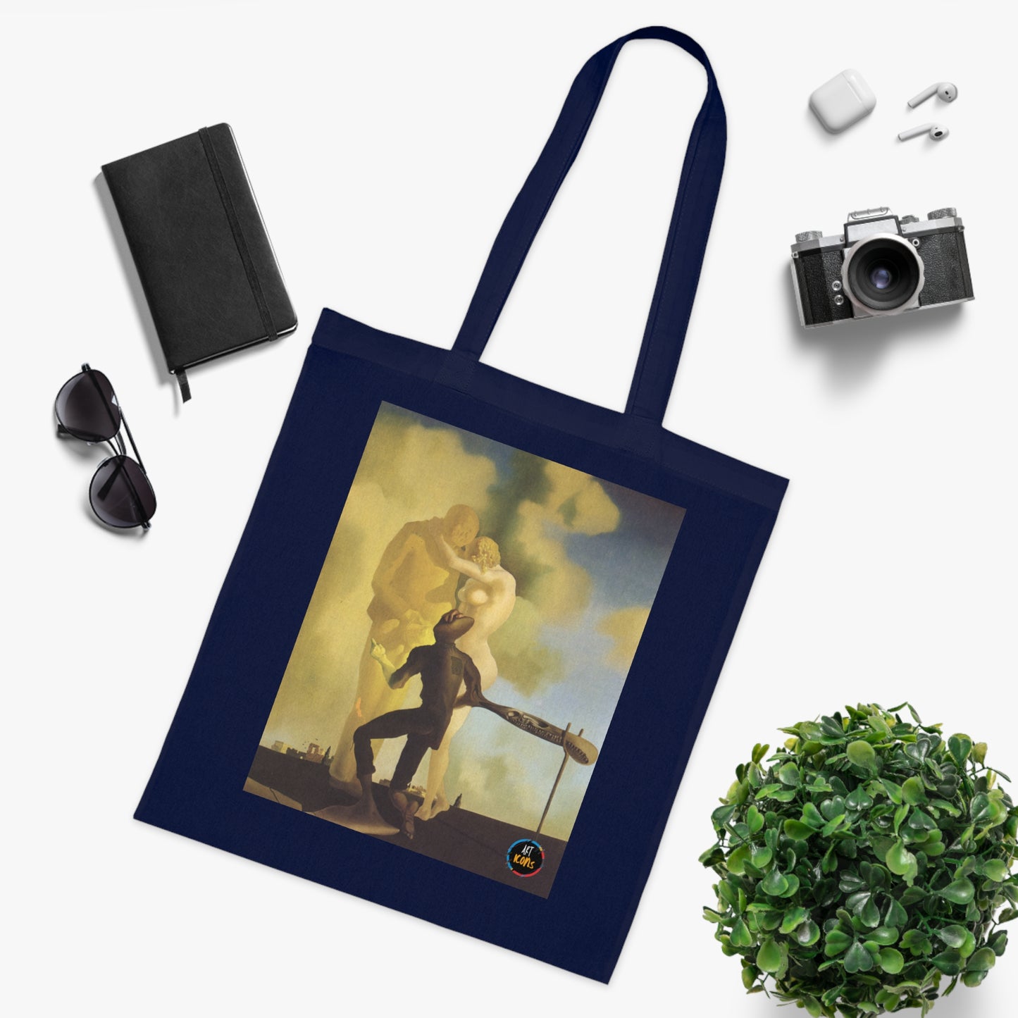 Art Icons Cotton Tote Bag