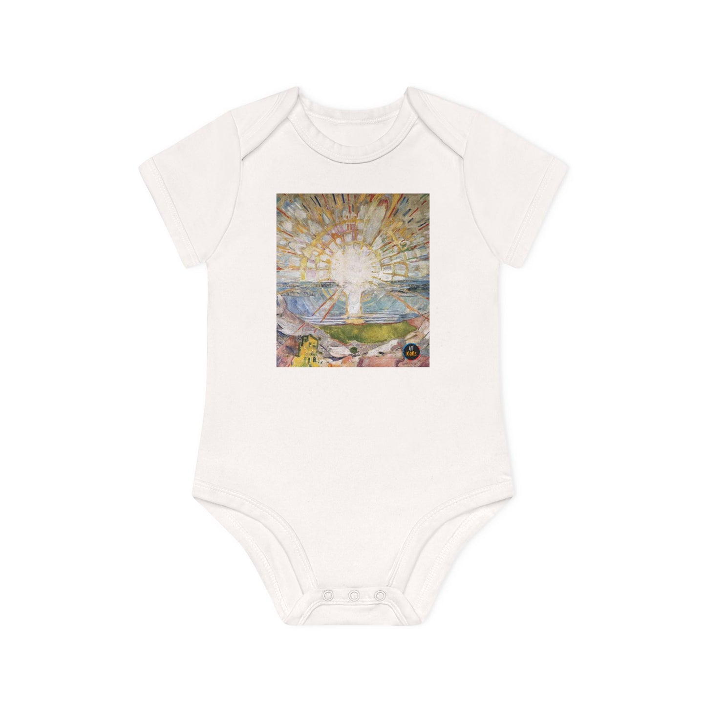 Art Icons Baby Organic Short Sleeve Bodysuit