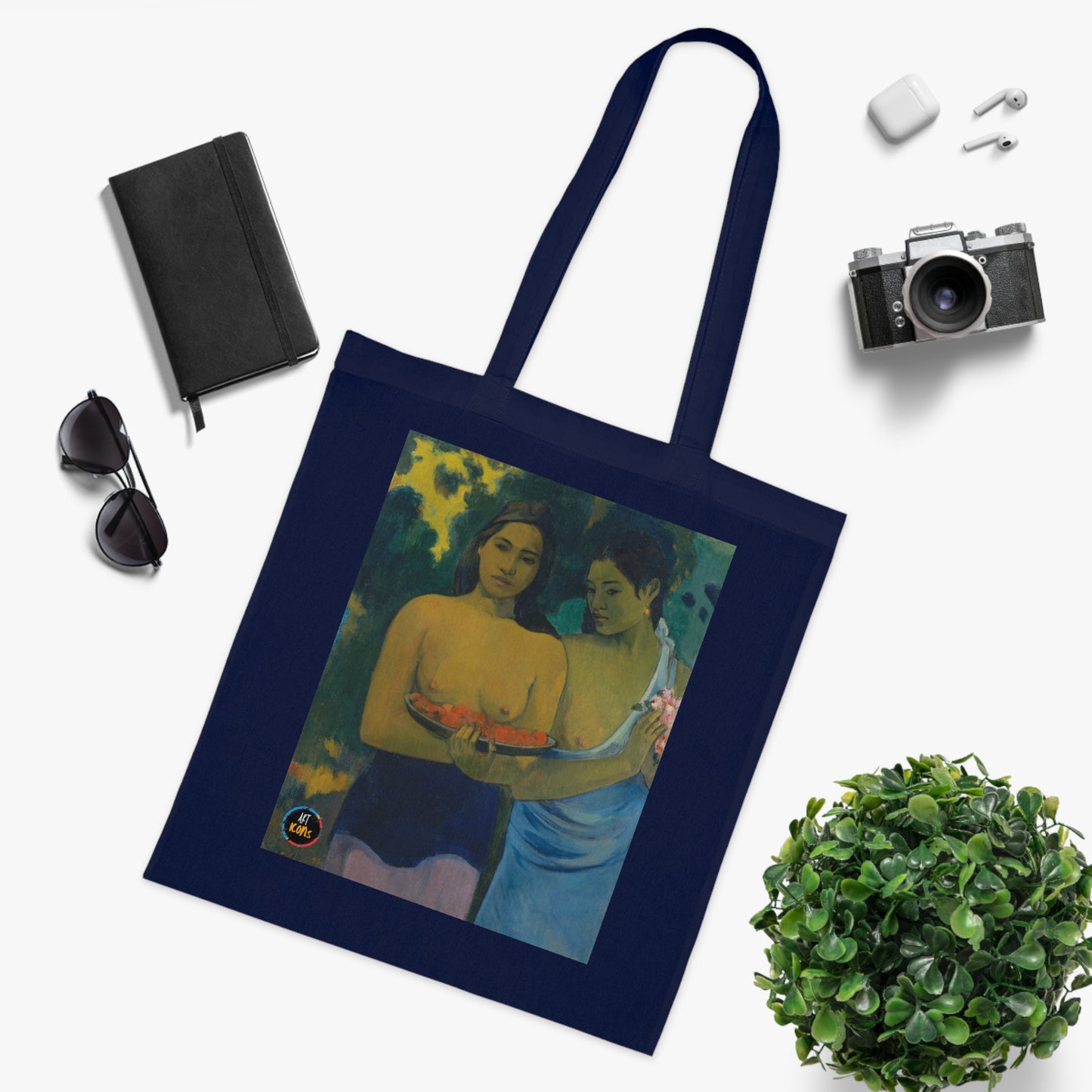 Art Icons Cotton Tote Bag