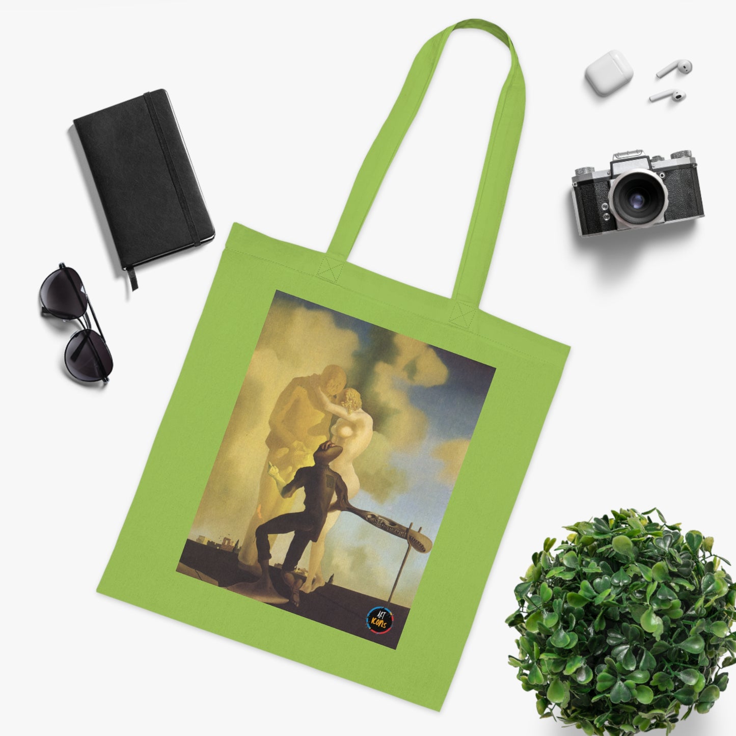 Art Icons Cotton Tote Bag