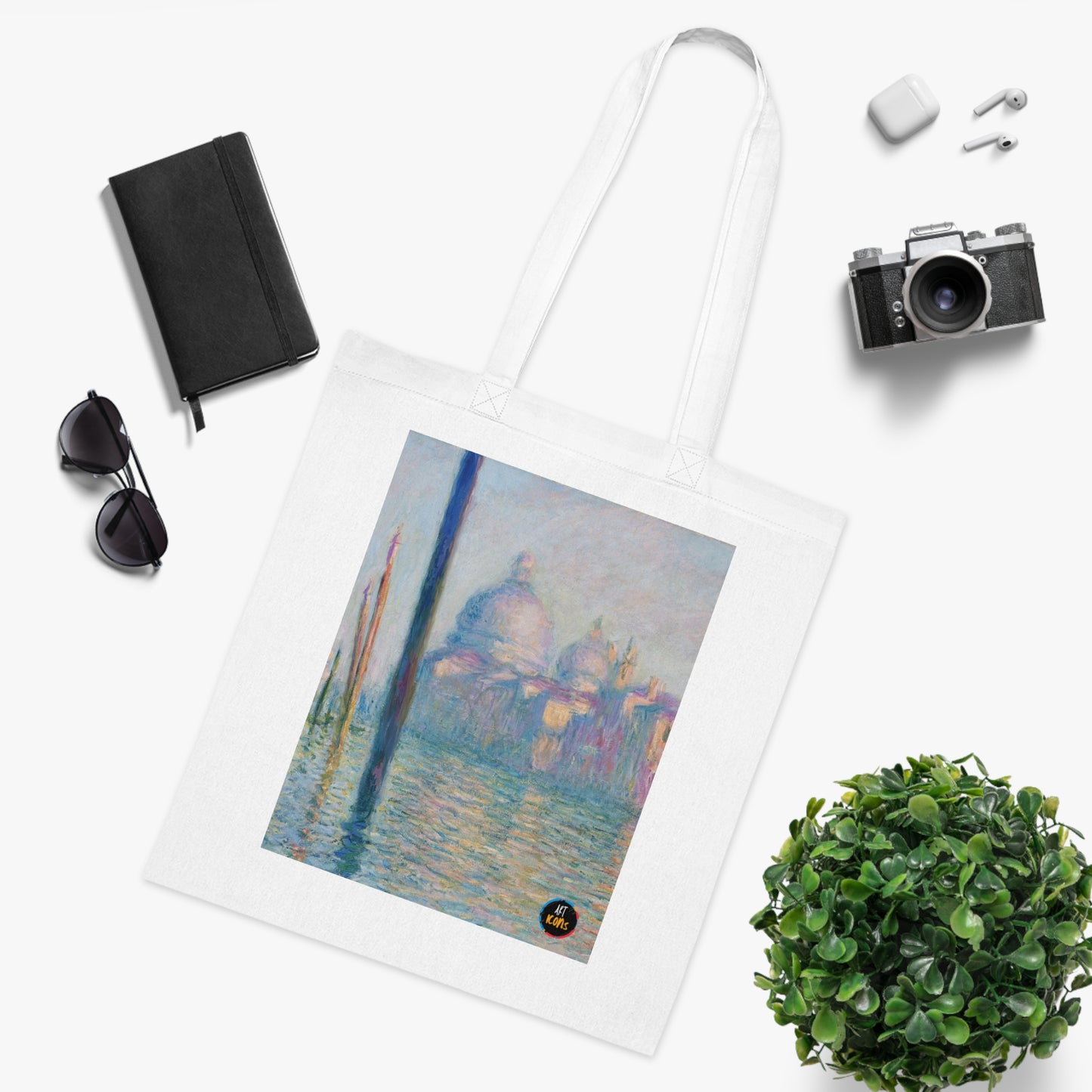 Art Icons Cotton Tote Bag