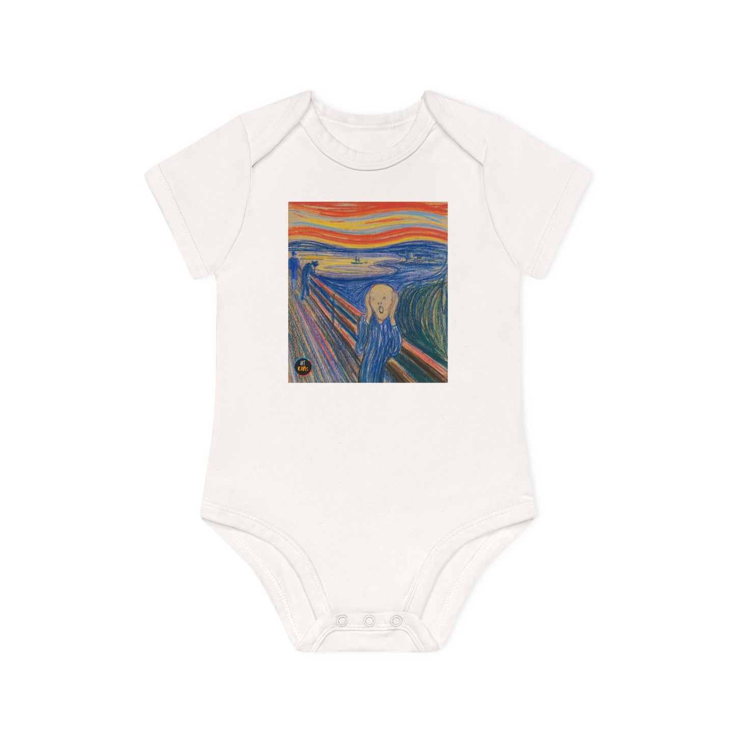 Art Icons Baby Organic Short Sleeve Bodysuit