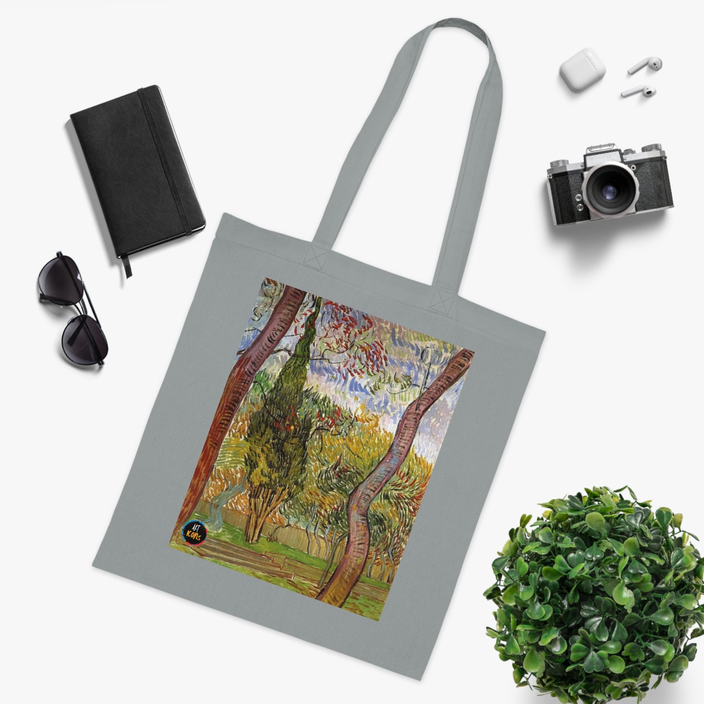 Art Icons Cotton Tote Bag