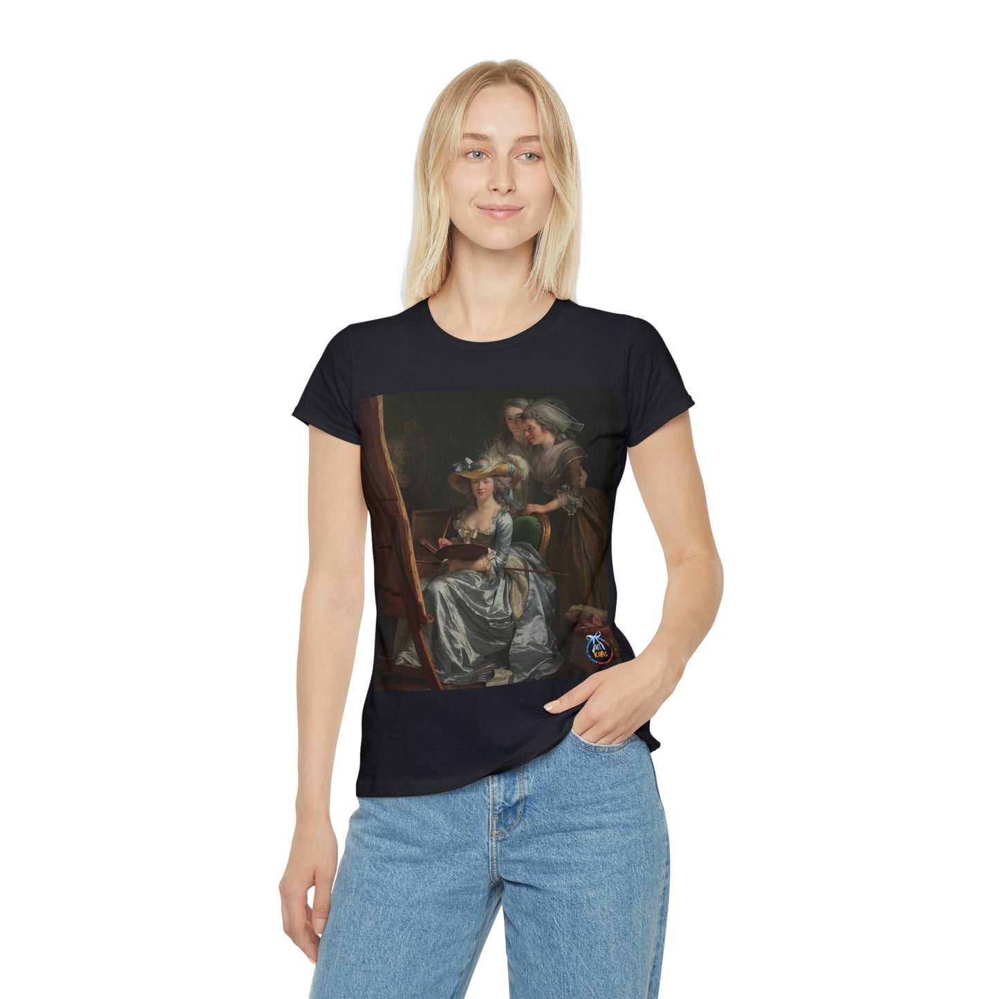 Women's iconic artists T-Shirt Coquette Moda Coquette Camiseta mujer Coquette Ropa Arte Regalo Mujer Arte Coquette Pintura A. Labille-Guiard