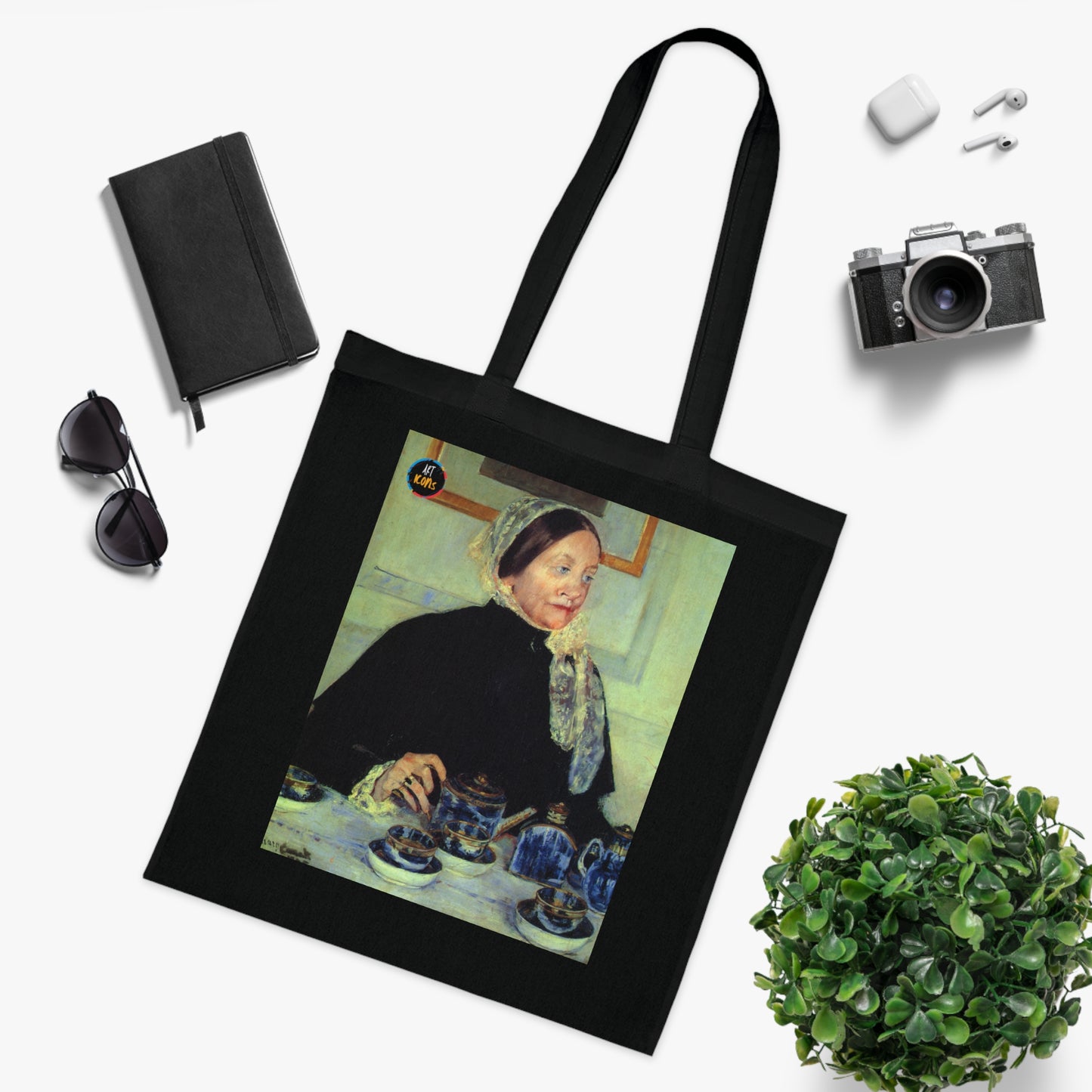 Art Icons Cotton Tote Bag