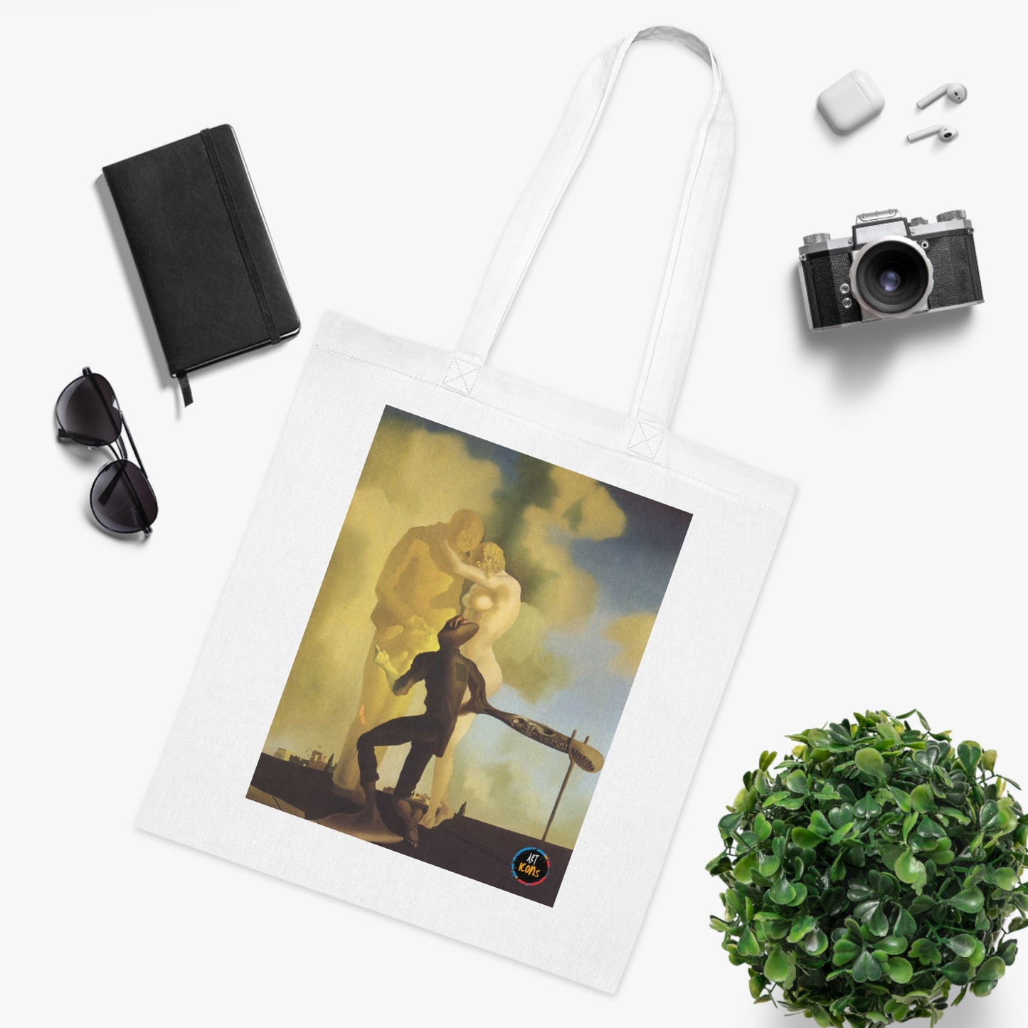 Art Icons Cotton Tote Bag