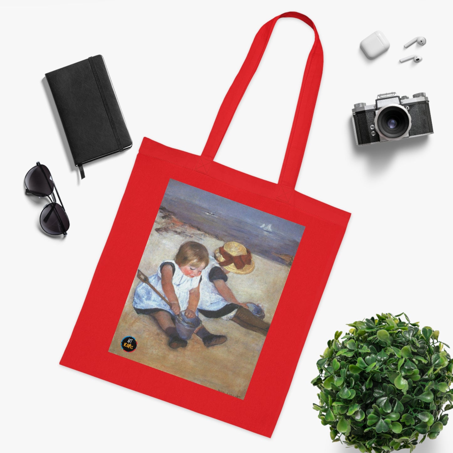 Art Icons Cotton Tote Bag