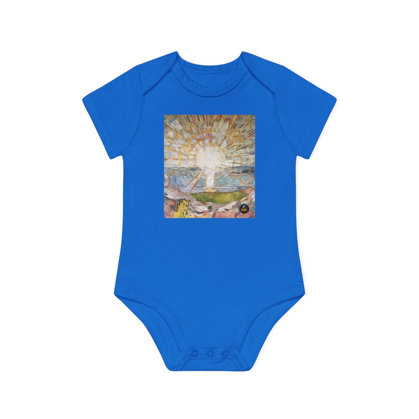 Art Icons Baby Organic Short Sleeve Bodysuit