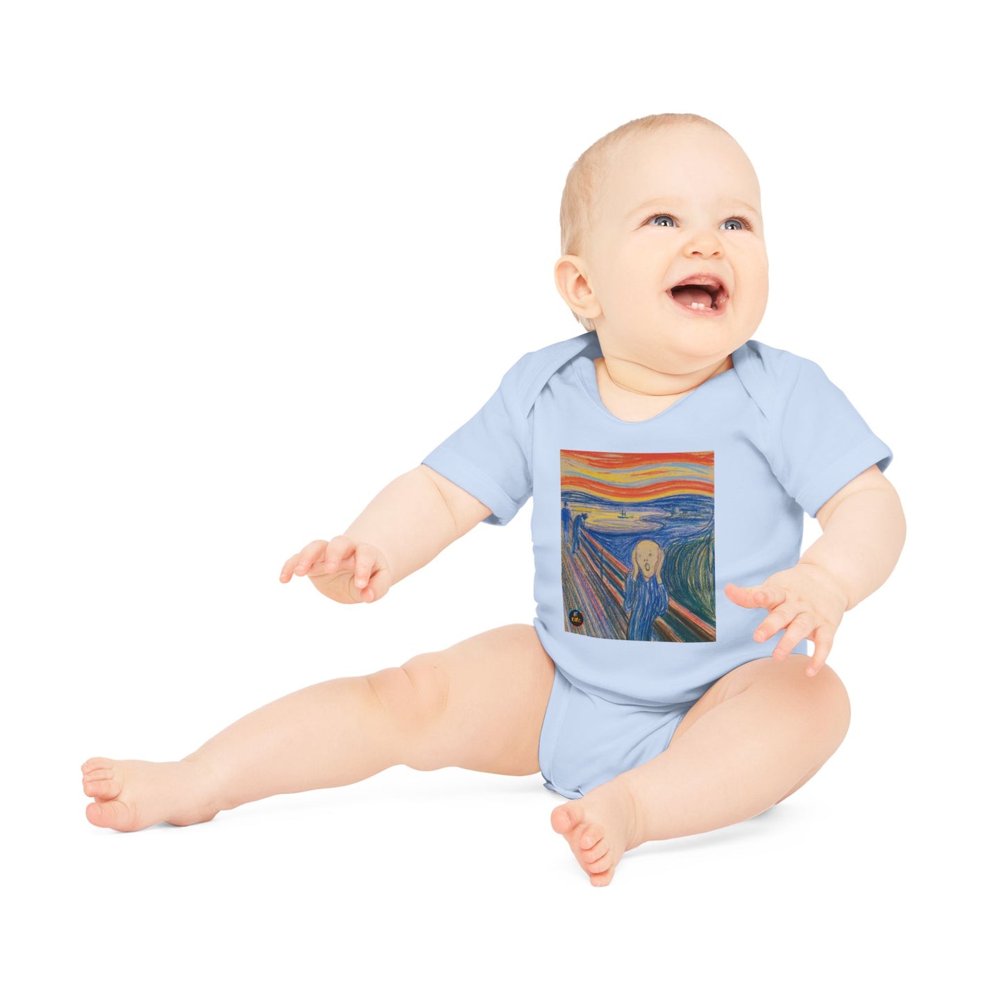 Art Icons Baby Organic Short Sleeve Bodysuit