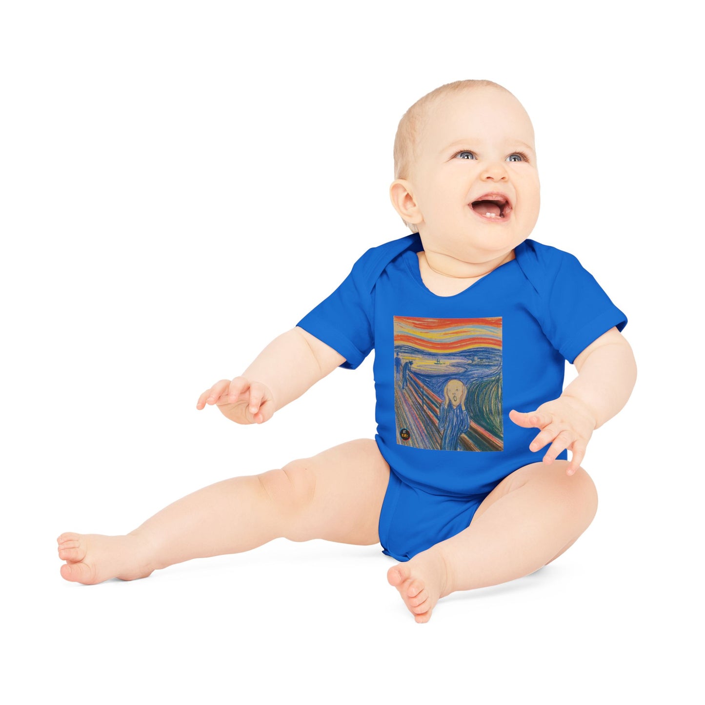 Art Icons Baby Organic Short Sleeve Bodysuit