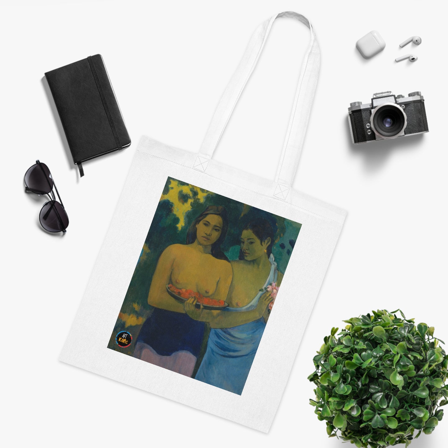 Art Icons Cotton Tote Bag