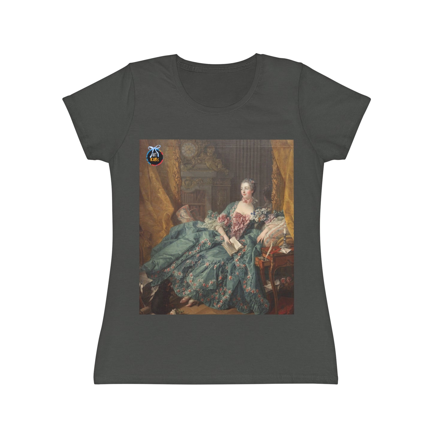 Women's iconic artists T-Shirt Coquette Moda Coquette Camiseta mujer Coquette Ropa Arte Regalo Mujer Arte Coquette Pintura François Boucher