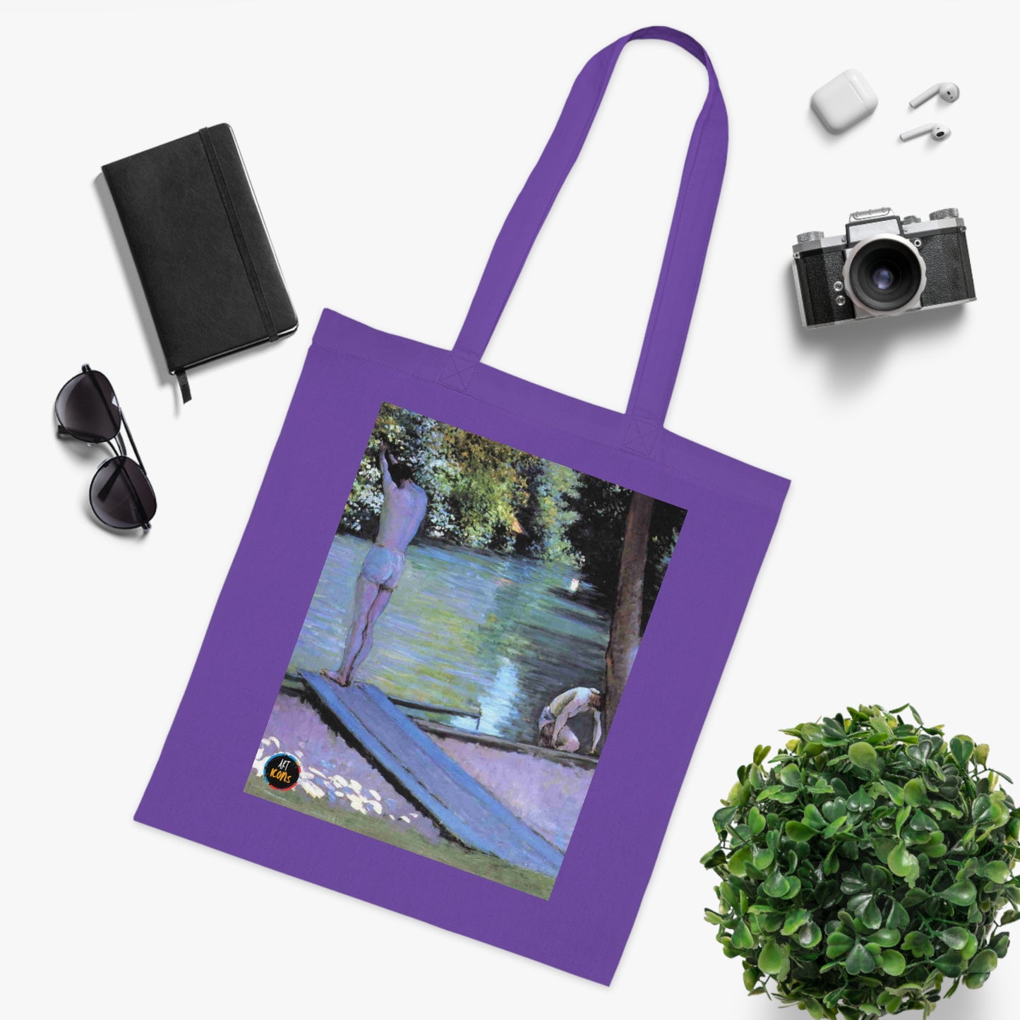 Art Icons Cotton Tote Bag