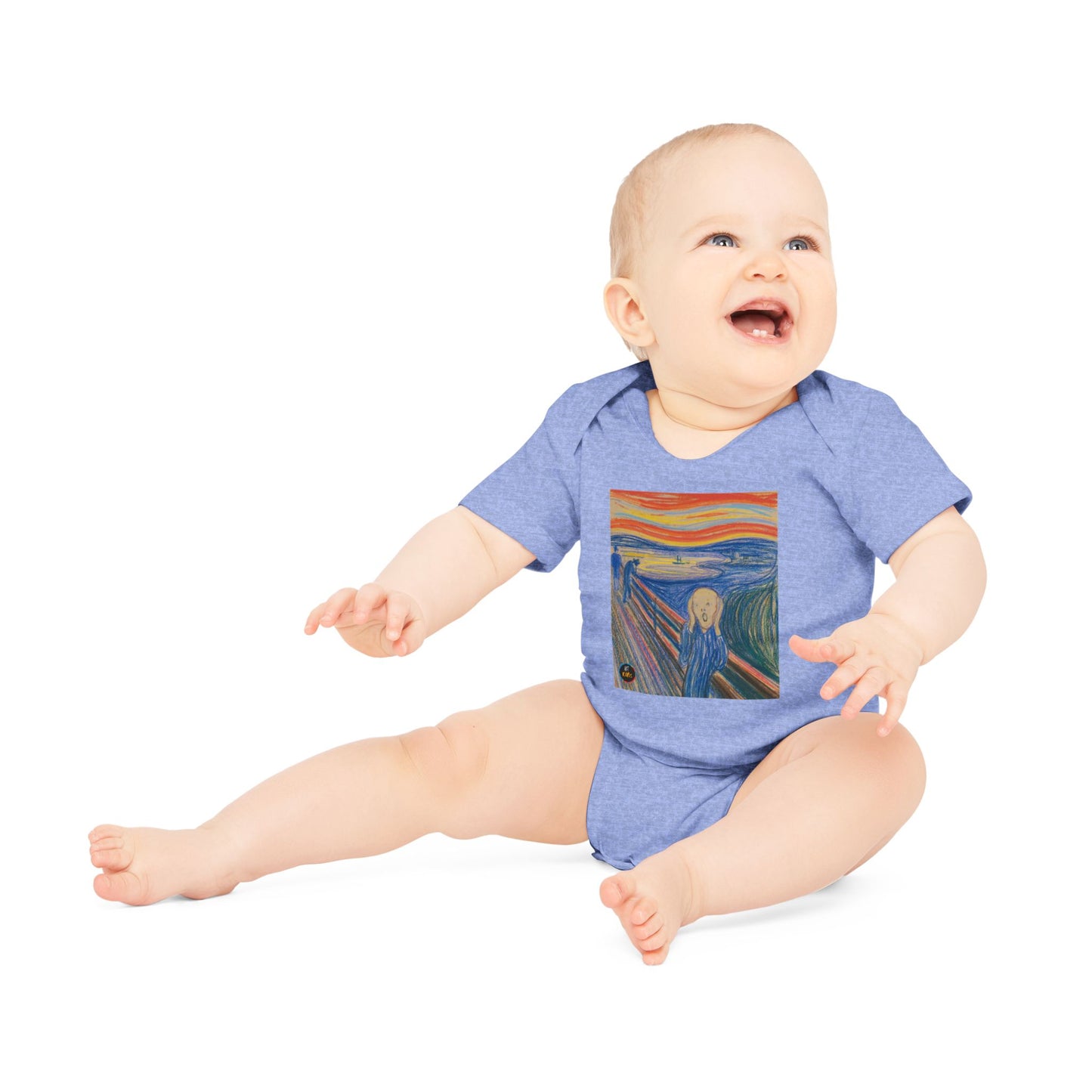 Art Icons Baby Organic Short Sleeve Bodysuit