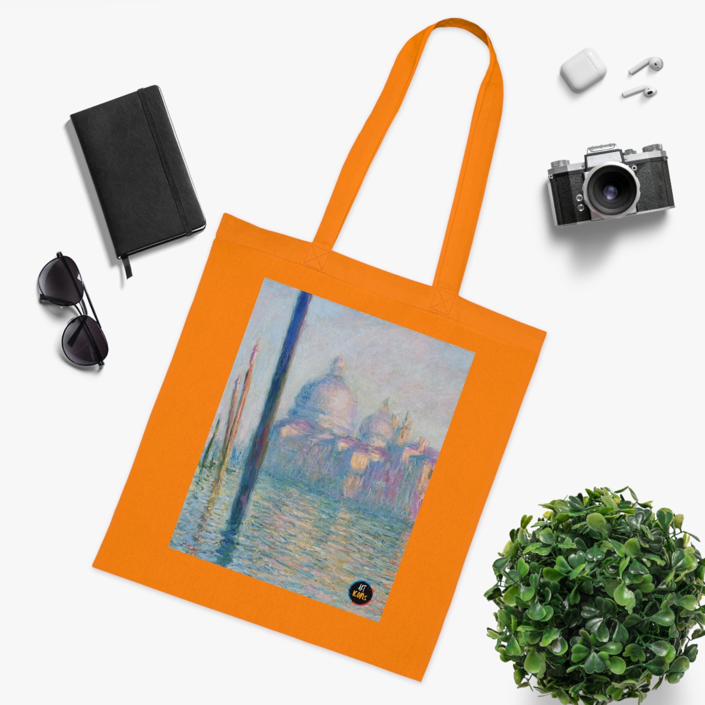 Art Icons Cotton Tote Bag