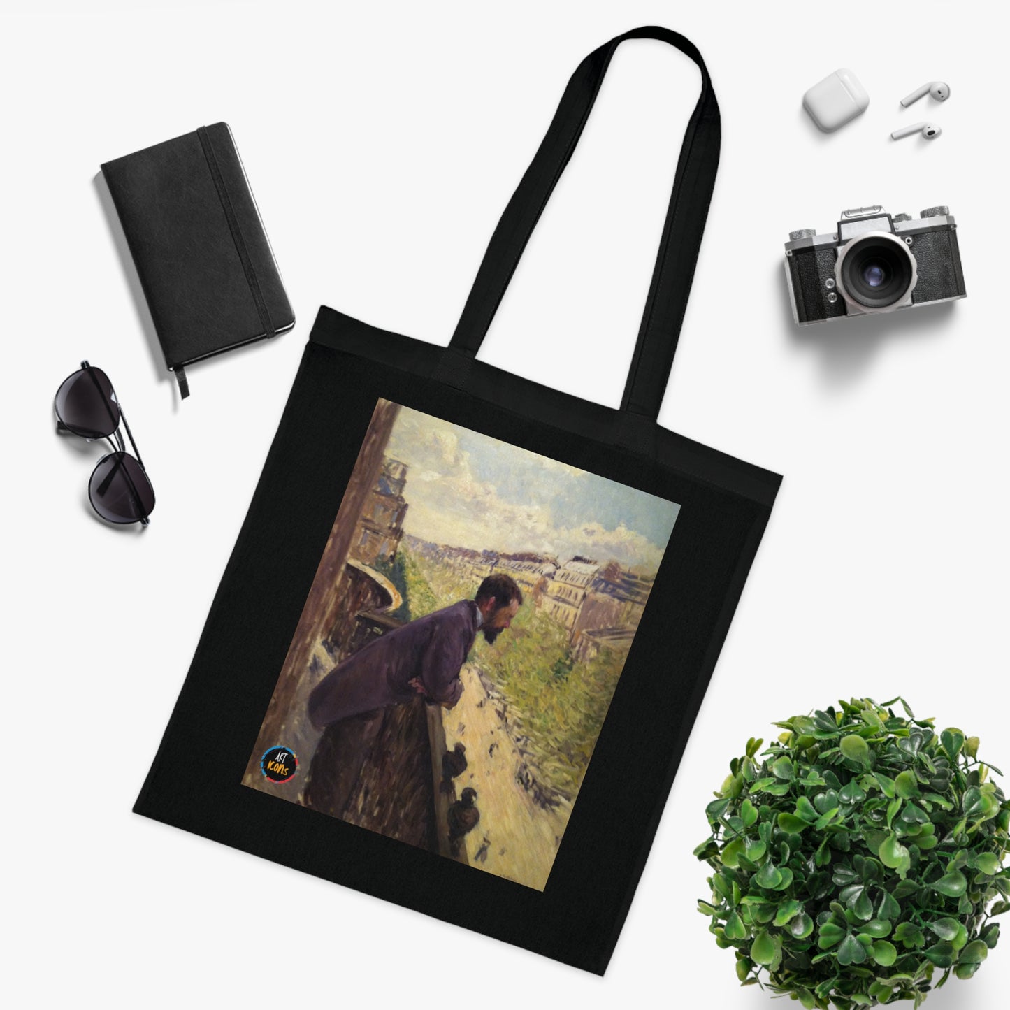 Art Icons Cotton Tote Bag