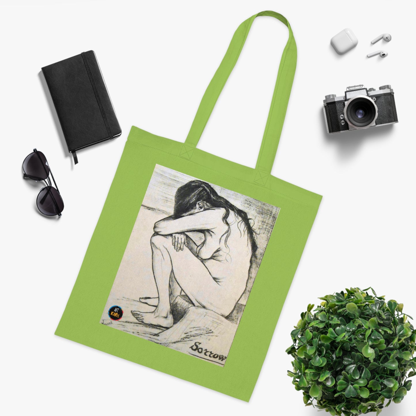 Art Icons Cotton Tote Bag