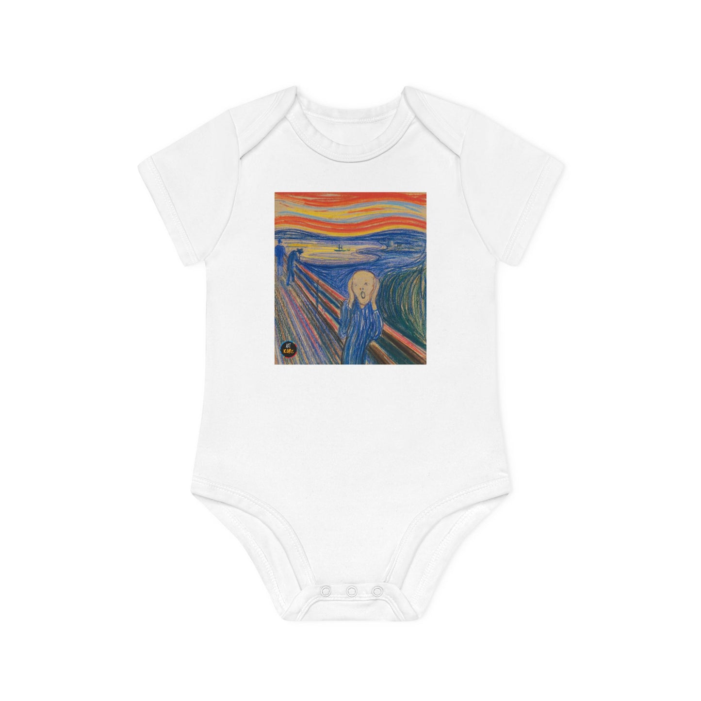 Art Icons Baby Organic Short Sleeve Bodysuit