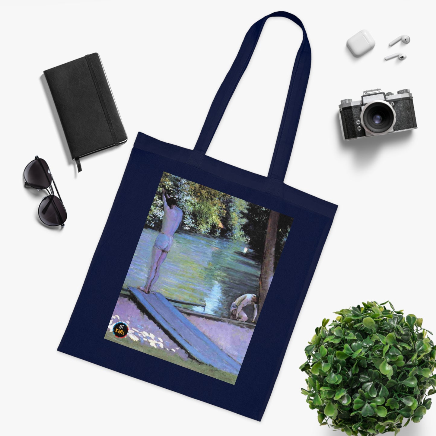 Art Icons Cotton Tote Bag